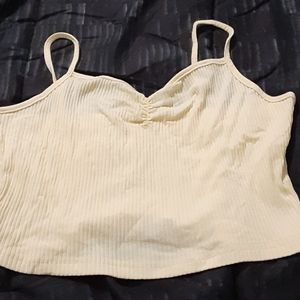 Cute yellow croptop
